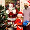 Christmas Door Cover Decoration Santa Claus Front Door Cover Xmas(Vintage)71"L x 35"W